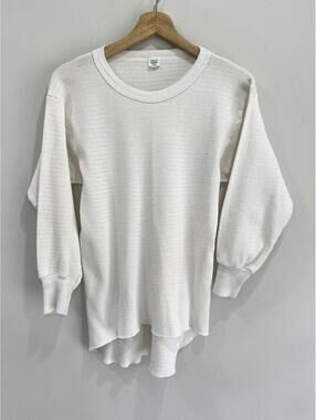 Vintage Thermal Longsleeve Shirt off white